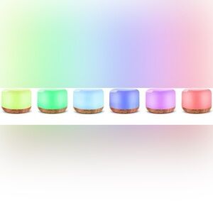 NEW Electronic Ultrasonic Light Changing Oil Diffuser Humidifier 300 ML